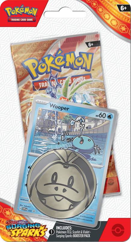Pokémon TCG: Surging Sparks Checklane (Wooper)