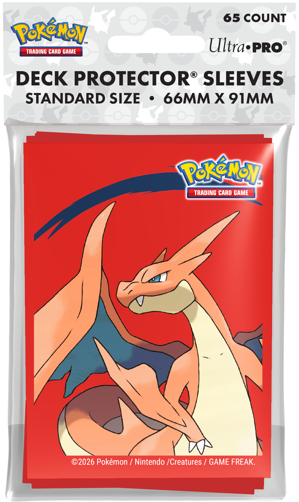 Ultra Pro: Mega Charizard Y Sleeves 65 ct