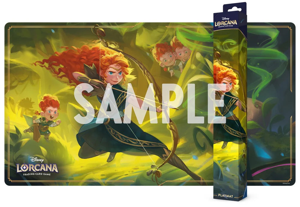 Disney Lorcana Wilds Unknown playmat: Merida - Gifted Archer