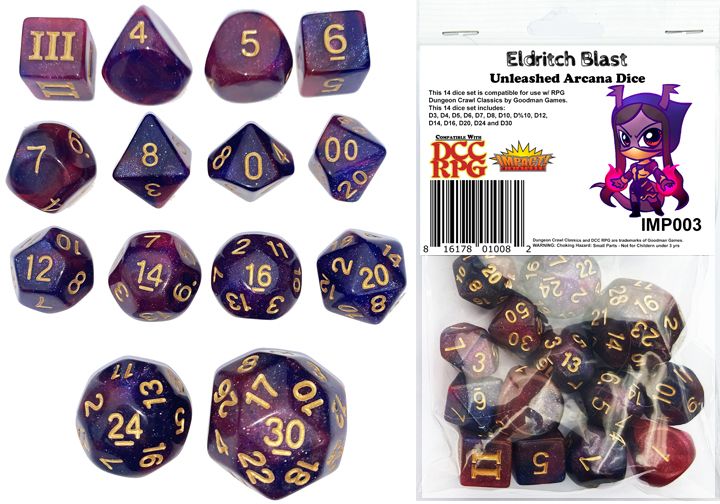 DCC 14-Die Set Eldritch Blast