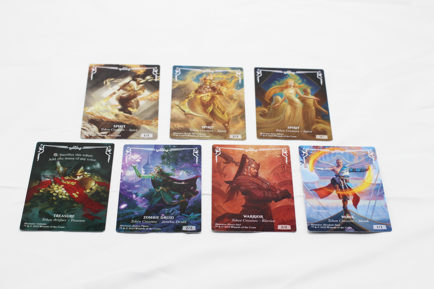 MTG Tarkir Dragonstorm Token Set