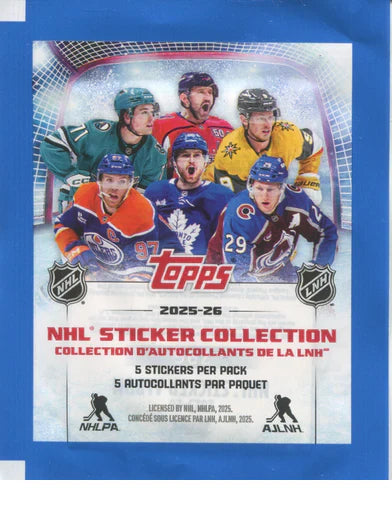 2026 Topps NHL Sticker Packs
