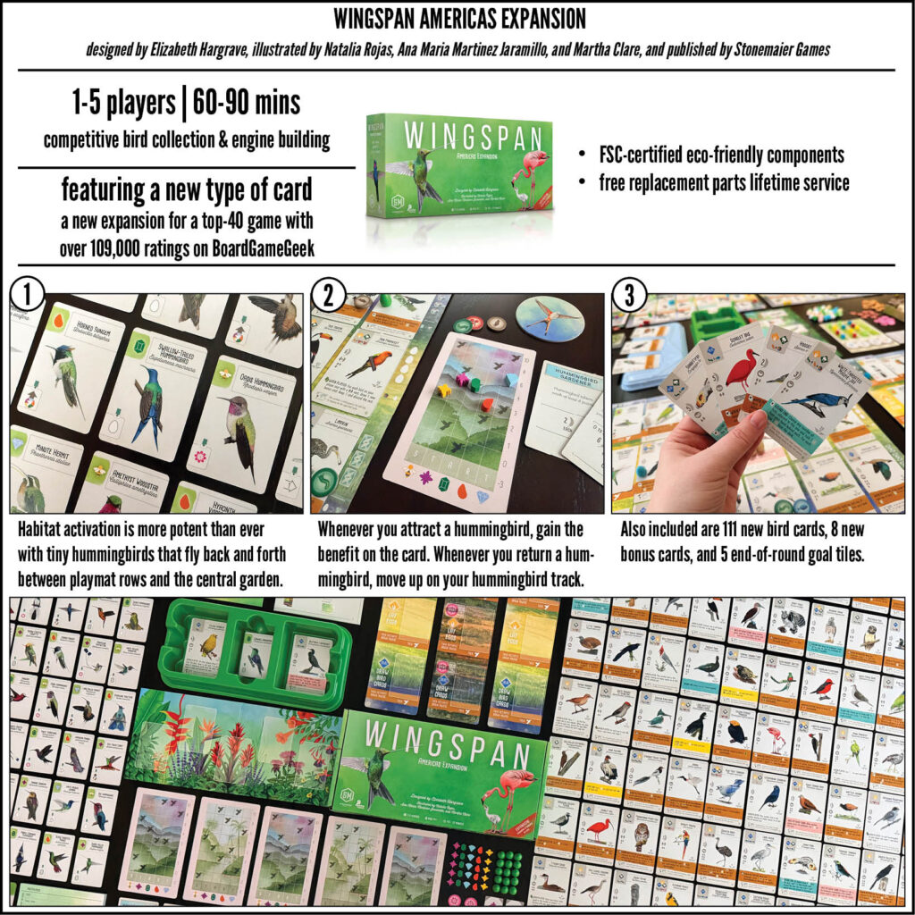 Wingspan Board Game - Americas Expansion