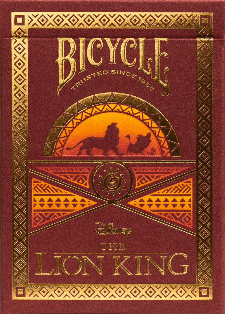 Bicycle Playing Cards - Disney Lion King