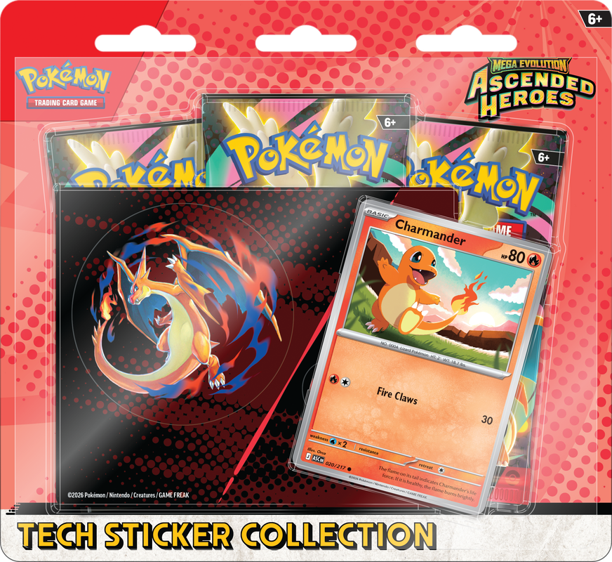 Pokémon TCG: Ascended Heroes Tech Sticker (Charmander)