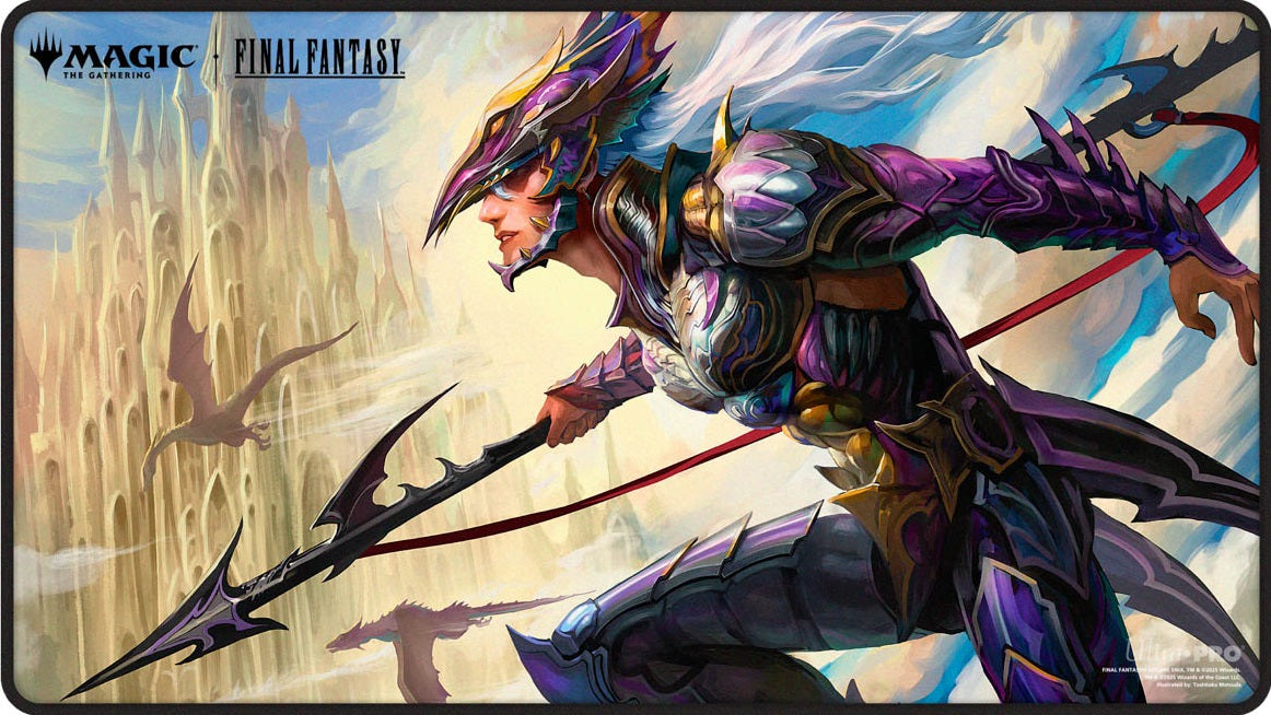 Ultra Pro Playmat MTG Final Fantasy Black Stitched Prem X