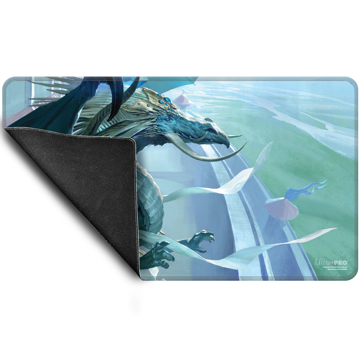 Ultra Pro - Playmat - CMNDR SERIES 3 COLOR SHARD ARCADES STITCHED