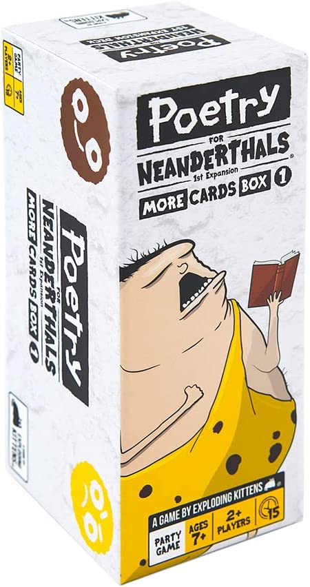 Poetry for Neanderthals Board Game: More Cards Box 1