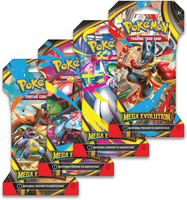 Pokémon TCG: Mega Evolution Sleeved Booster Pack