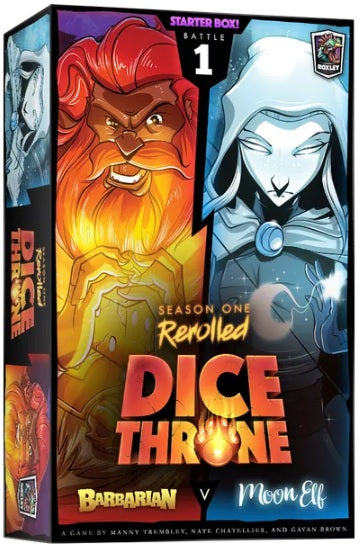 Dice Throne - Barbarian V Moon Elf