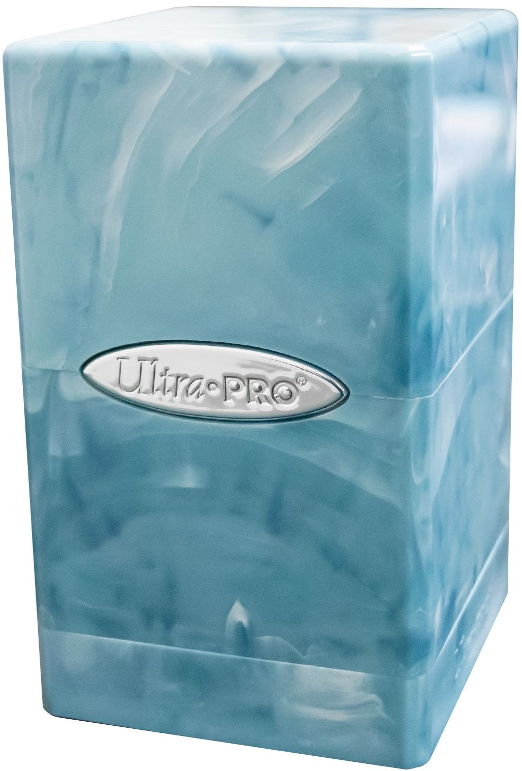 Ultra PRO Deck Box Satin Tower Blue/White