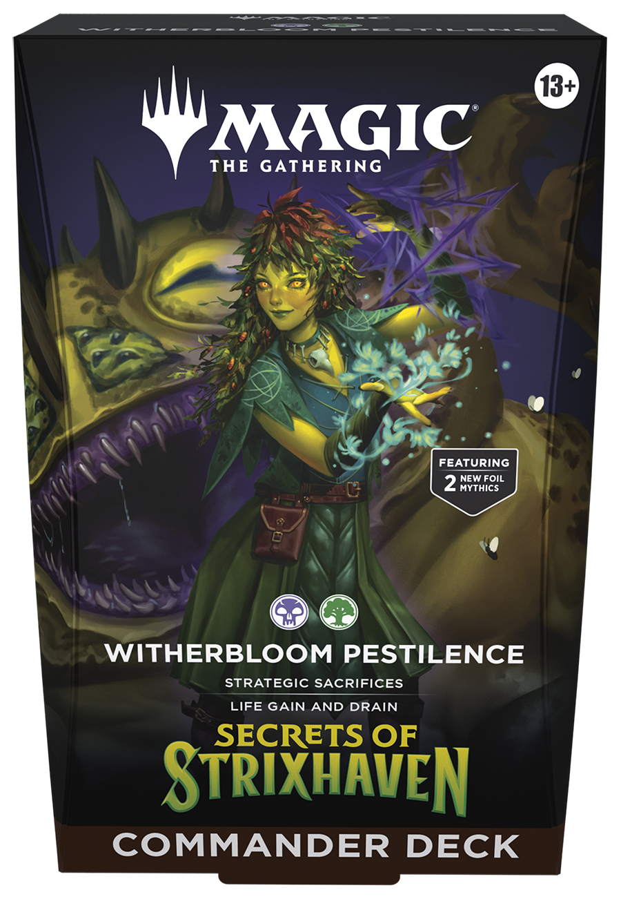 MTG - Secrets Of Strixhaven Commander Witherbloom Pestilence
