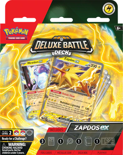 Pokémon TCG: Deluxe Battle Deck - Zapdos Ex [Pre-Order]
