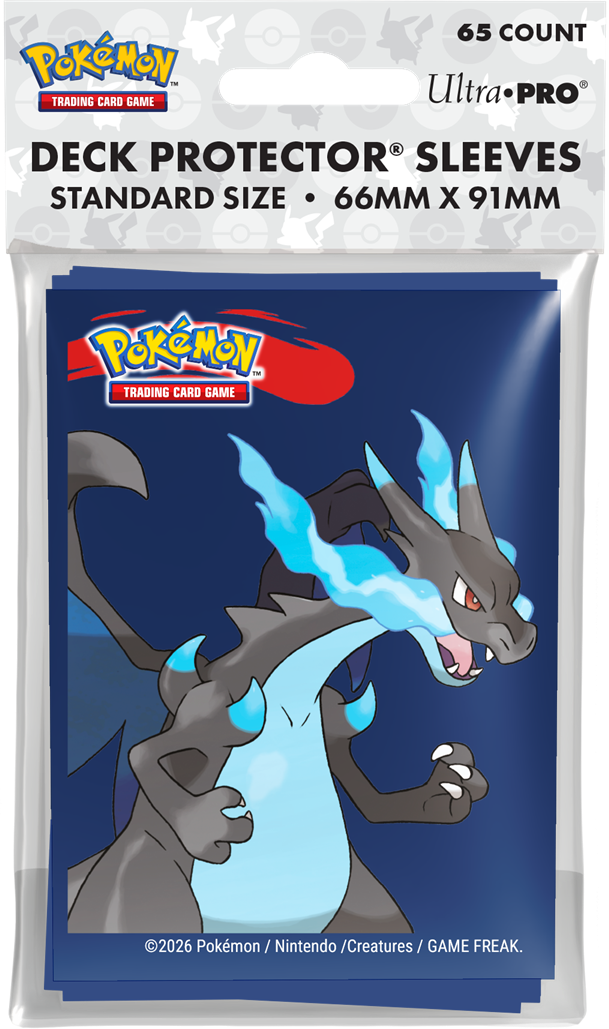 Ultra Pro: Mega Charizard X Sleeves 65 ct