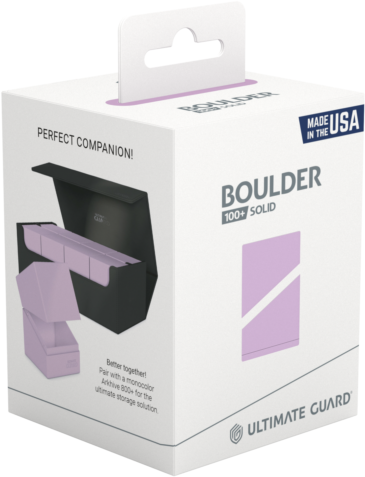 Ultimate Guard Deck Case Pastel Lavender 100+ Solid