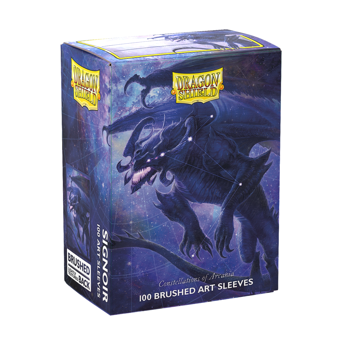Dragon Shield - Art- CONSTELLATIONS SIGNOIR 100 Sleeves