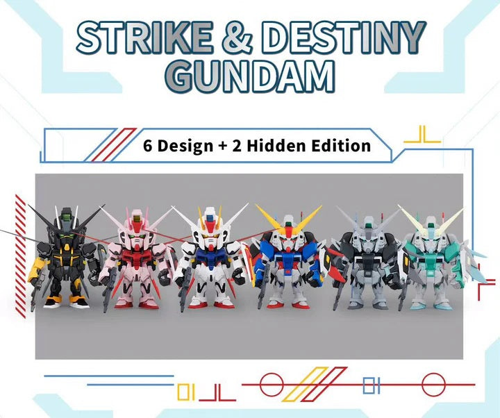 GUNDAM QMSV MINI STRIKE & DESTINY GUNDAM