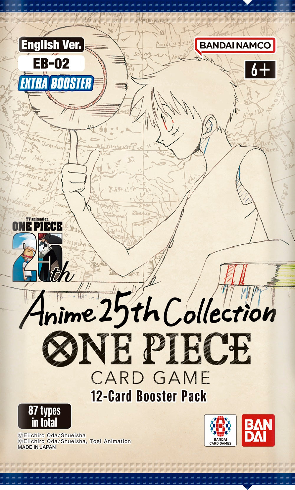 One Piece: EB-02 Anime 25th Collection - Extra Booster Pack