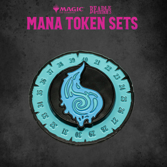 Beadle & Grimm's Magic the Gathering Mana Token Set - Blue