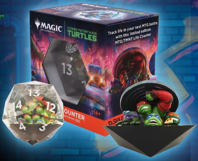 MTG TMNT 55MM SPINDOWN D20