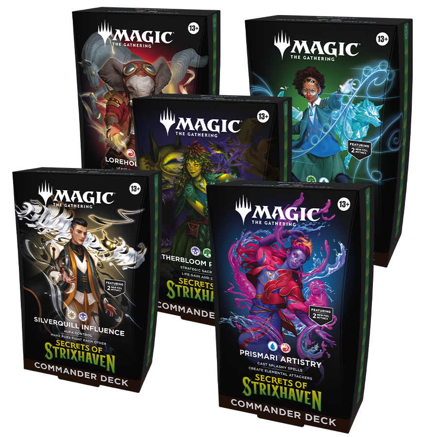 MTG - Secrets Of Strixhaven Commander Bundle