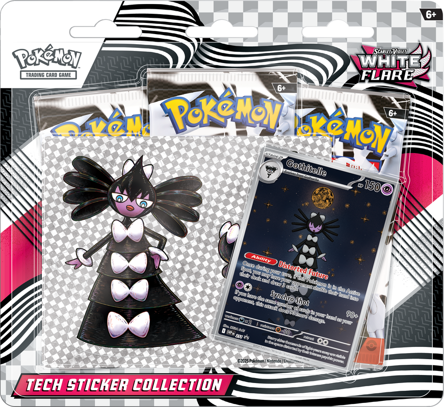 Pokémon TCG: White Flare Tech Sticker Collection