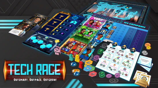Tech Race Board Game