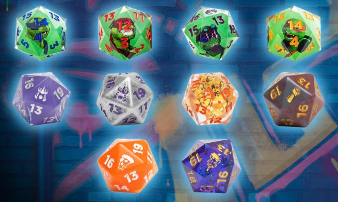 Sirius Dice - Magic: the Gathering | Teenage Mutant Ninja Turtles Mystery Dice Packs