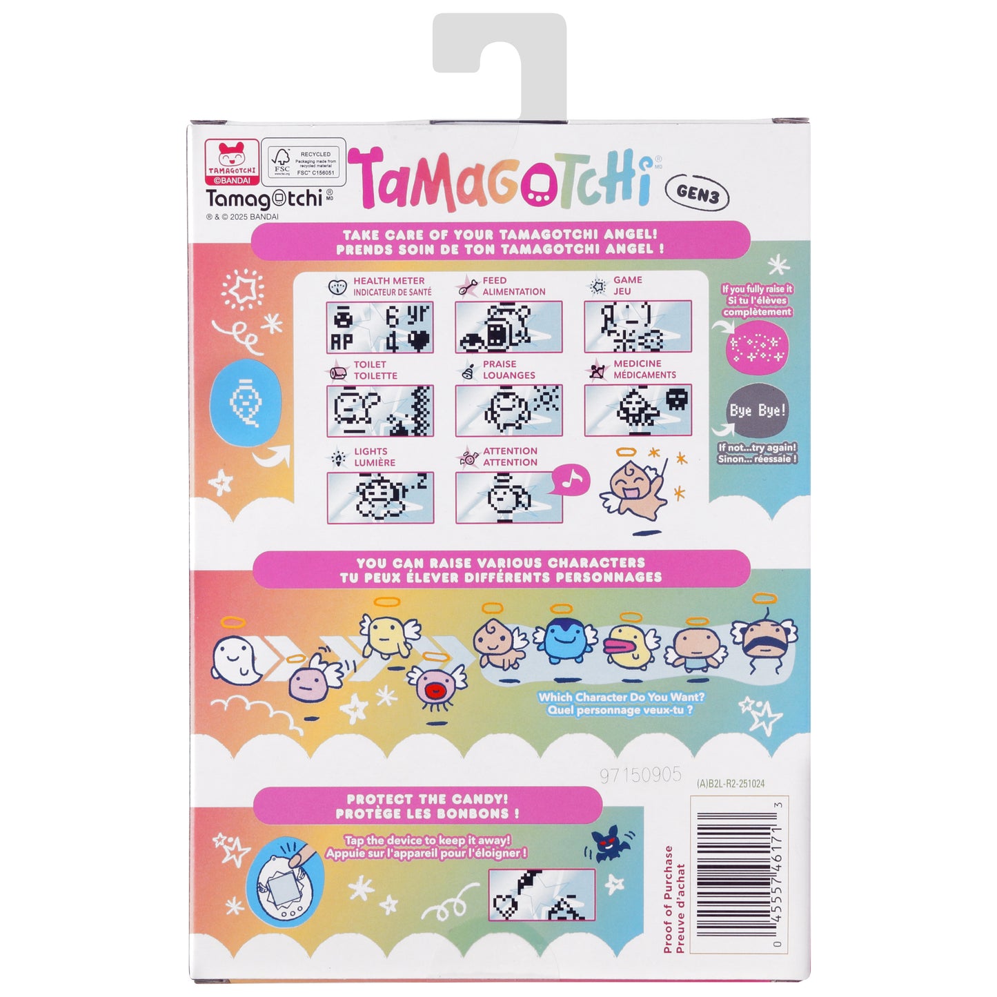 Original Tamagotchi - Angel Night Garden