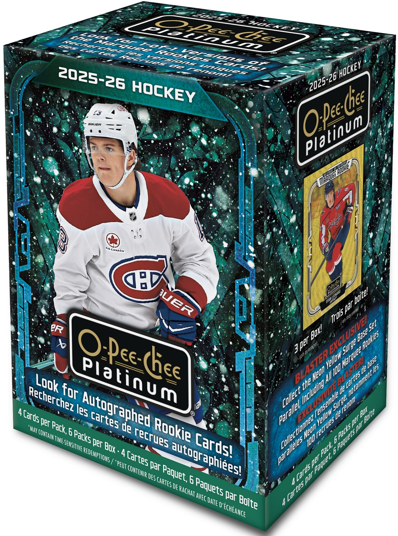 2025-2026 NHL O-Pee-Chee Platinum Blaster
