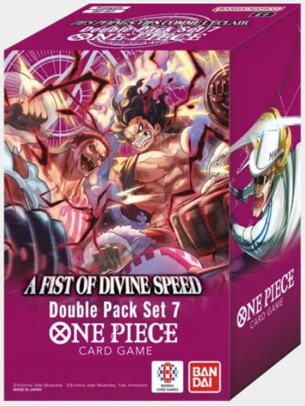 One Piece: DP-07 A Fist of Divine Speed Double Pack Set 7