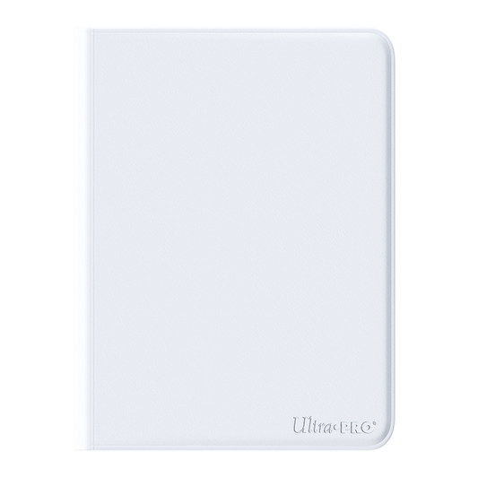 PRO BINDER 12 POCKET VIVID ZIPPERED WHITE