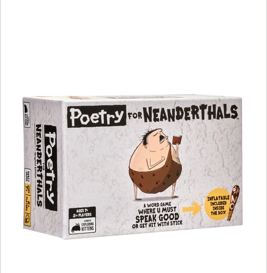 Poetry for Neanderthals Board Game