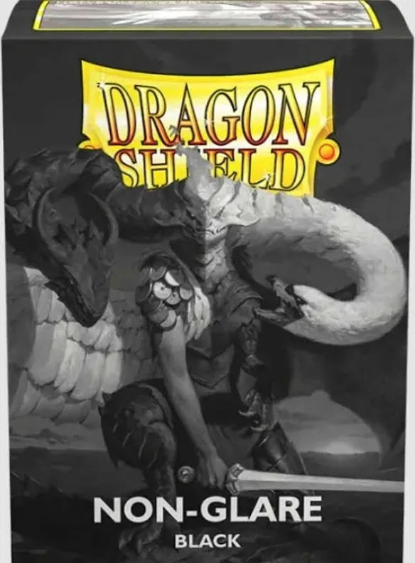 Dragon Shield Sleeves - Non-Glare Black - 100ct