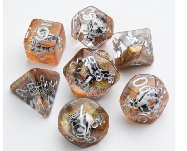 Gamegenic RPG Dice Set: Death Valley