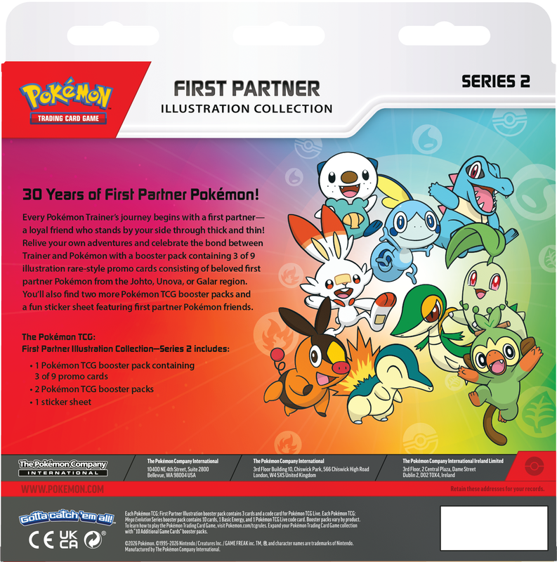 Pokémon TCG: First Partner Illustration Collection Series 2