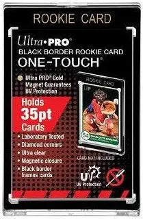 UltraPro One-Touch Magnetic Case 35pt - Black Border Rookie