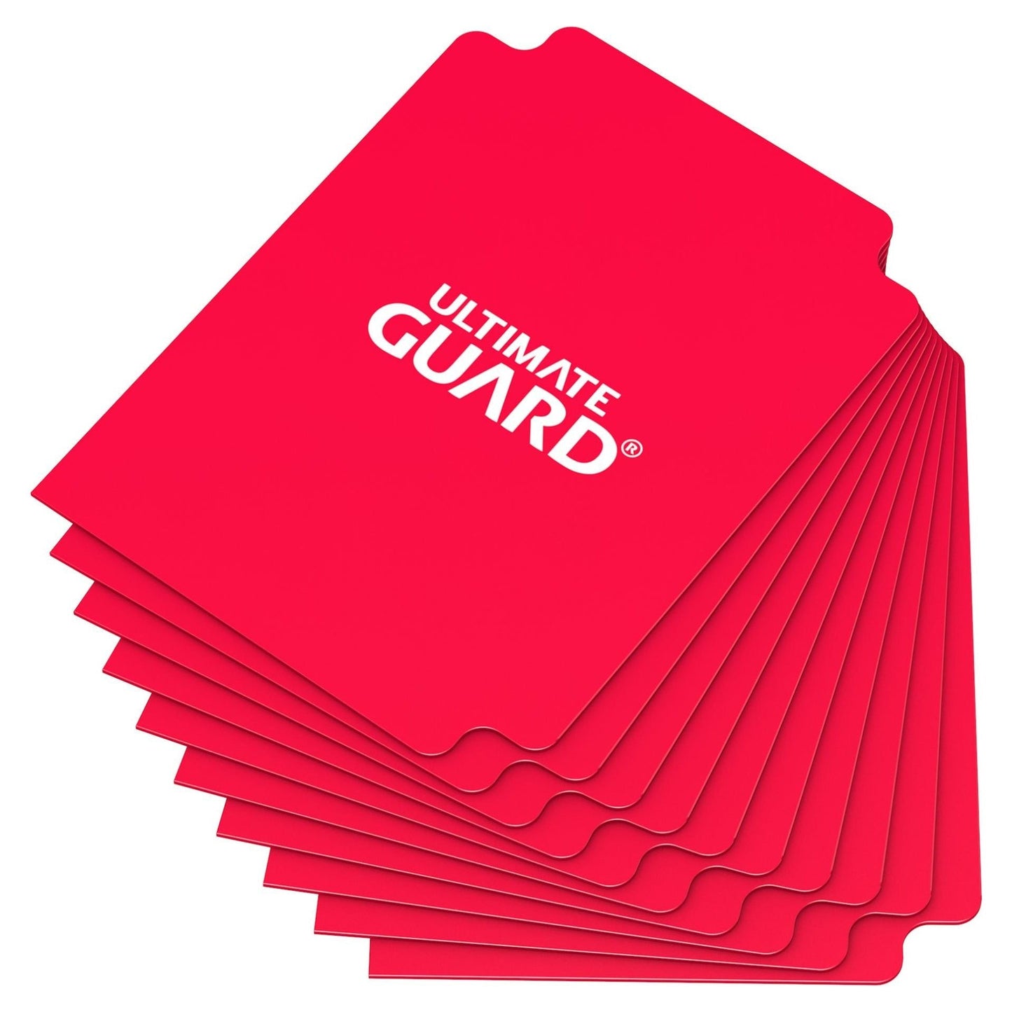 Ultimate Guard Card Dividers - Standard Size (10 pack) - Red