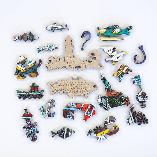 Stumpcraft | Reilly Fitzgerald - Flight of 3 Mini Puzzles