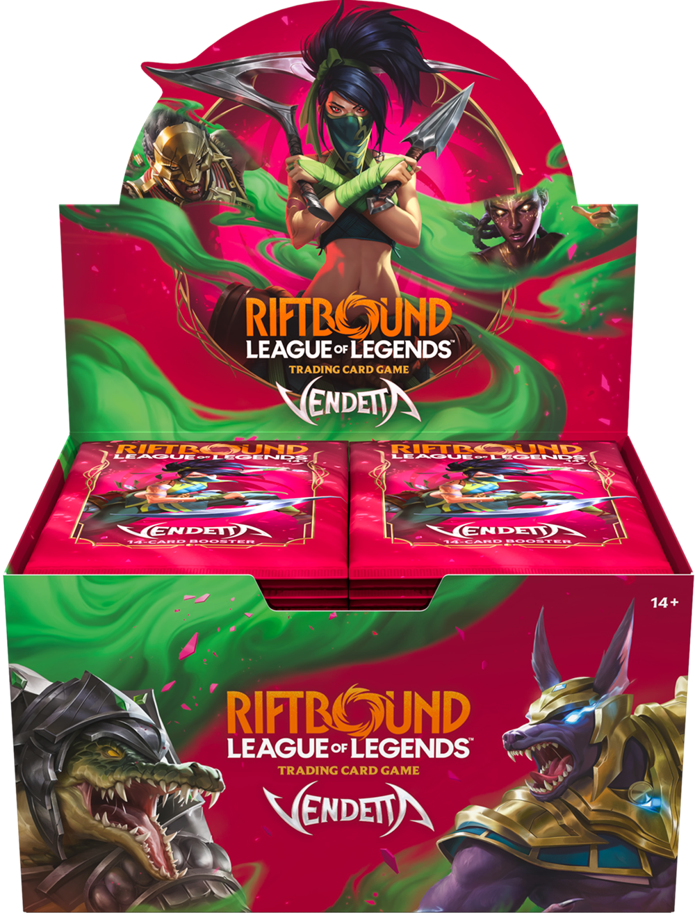 Riftbound: League of Legends TCG - Vendetta Booster Display