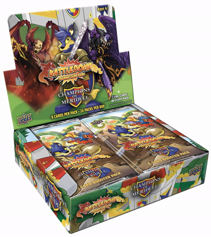 Neopets Battledome Card Game | Champions of Meridell Booster Box