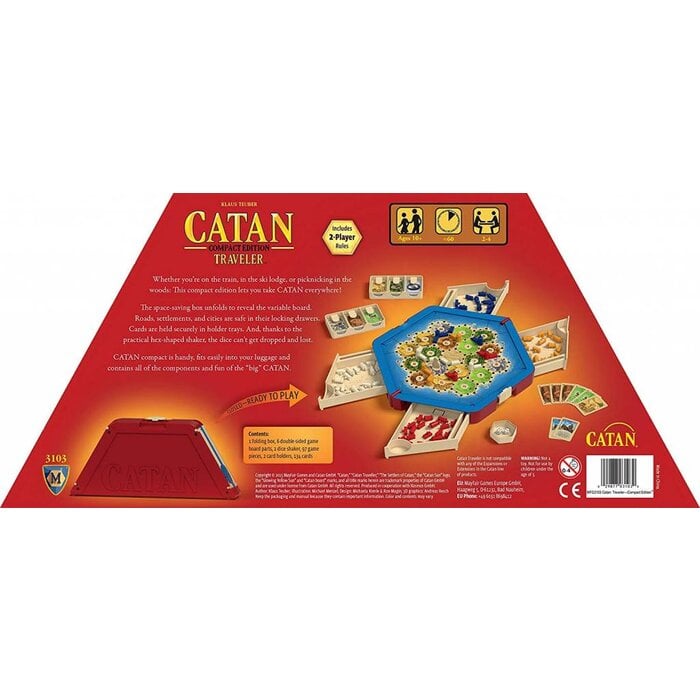 Catan Compact Travel Edition Board Game