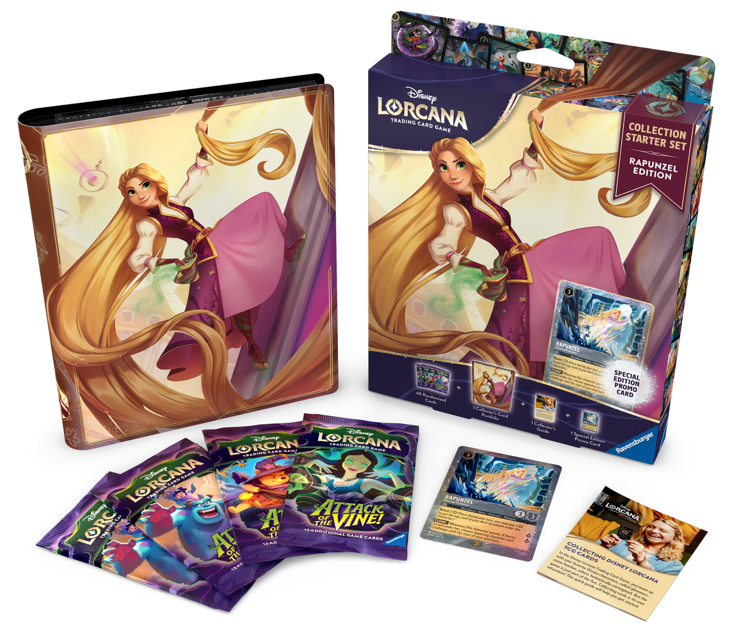 Disney Lorcana: Starter Set 13 Rapunzel Starter Set {Pre-Order}