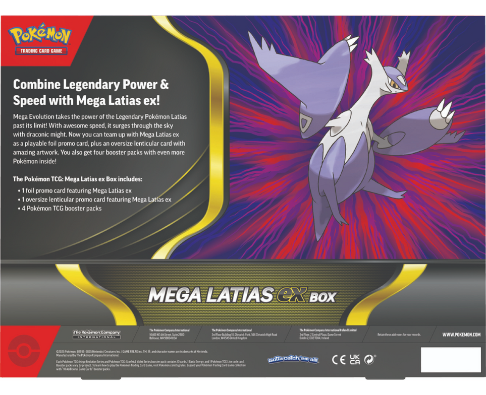Pokémon TCG: Mega Latias ex box