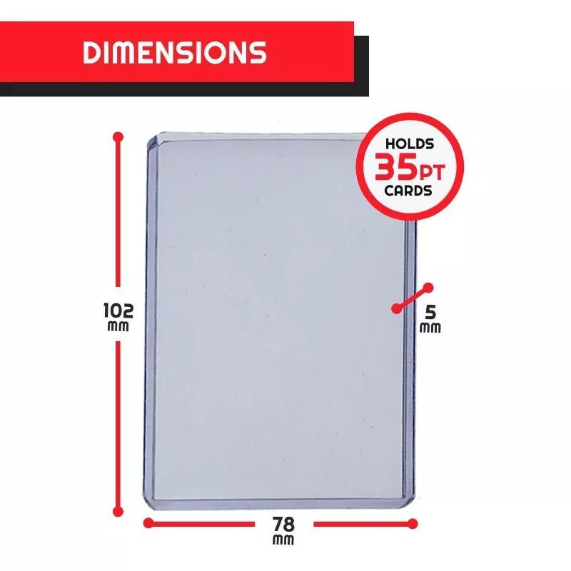 EVORETRO 3" x 4" Toploaders (Pack of 25)