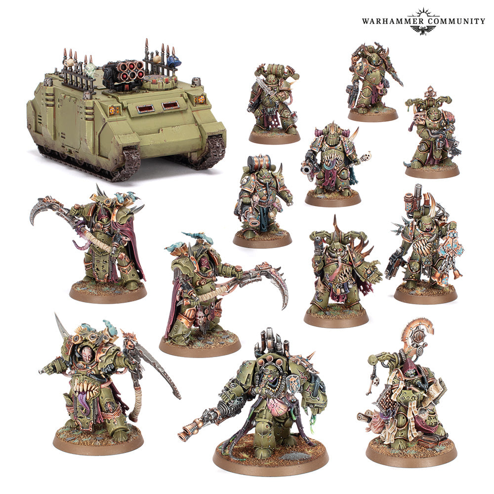 Chaos Space Marines - Death Guard - Combat Patrol