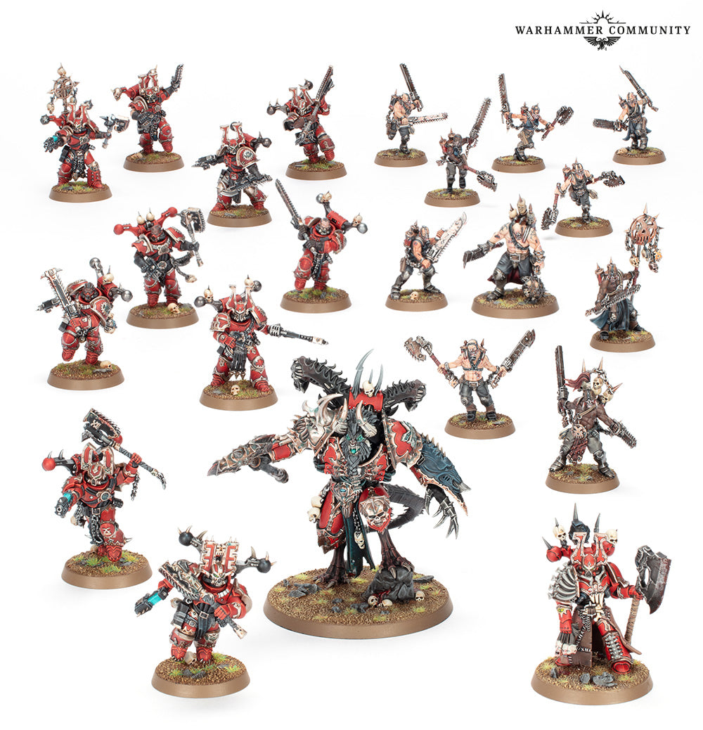 Chaos Space Marines - World Eaters - Combat Patrol