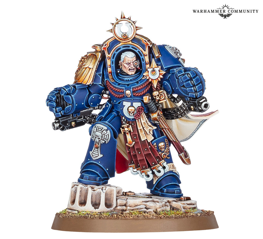 Ultramarines: Marneus Calgar In Armor of Antilochu