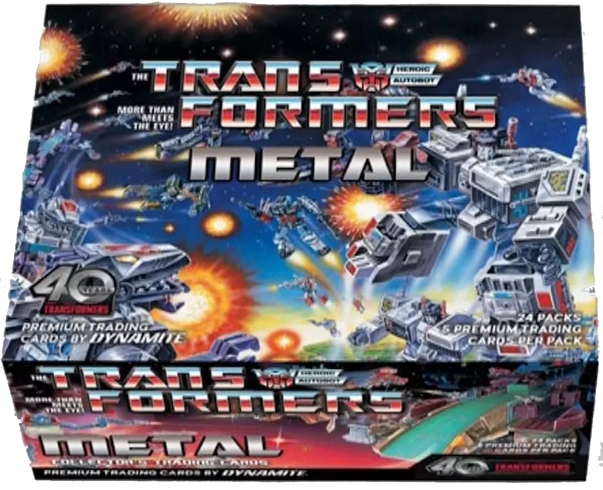2026 Dynamite Transformers 40th Anniversary Metal Collector Box