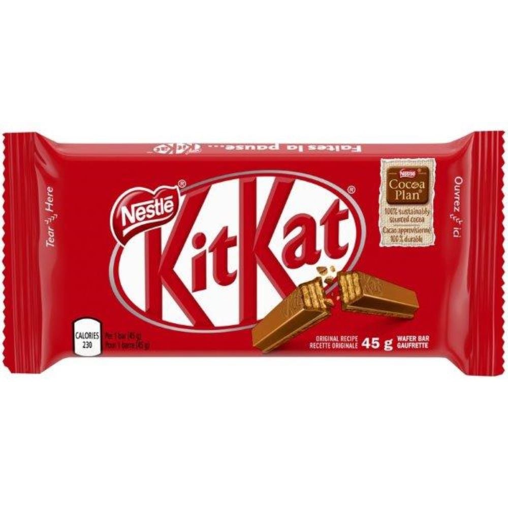 KITKAT 4-Finger Milk Chocolate Bar 45 g
